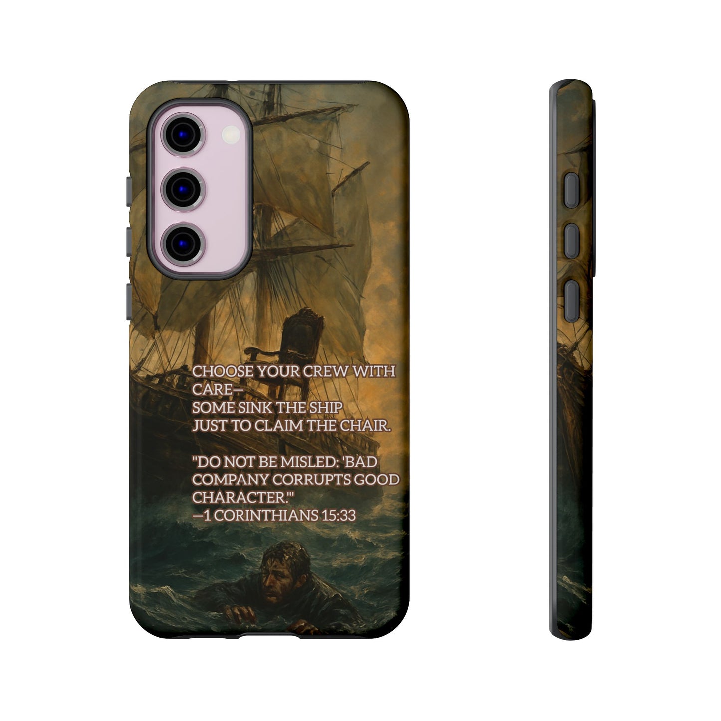 SAMSUNG Cases - Christian Choose Your Crew with Care Design
