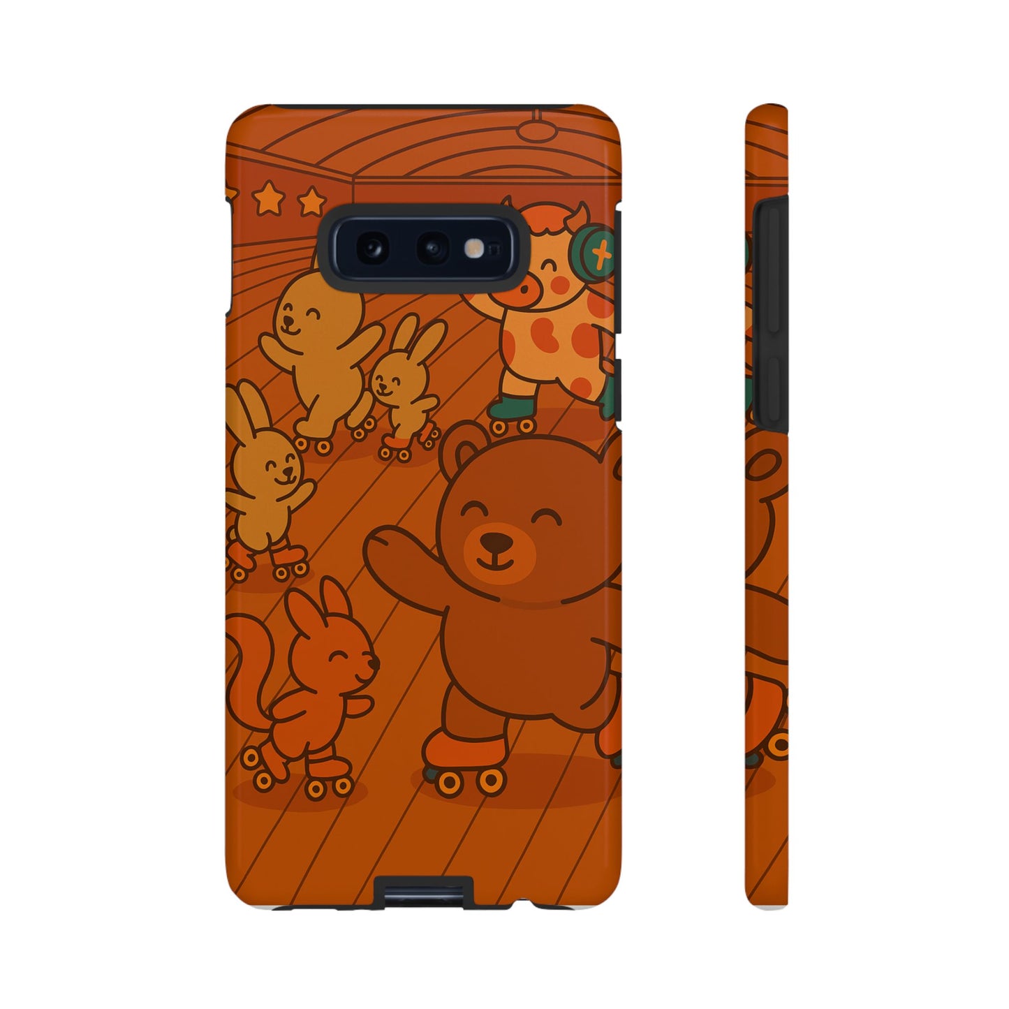 Samsung Case - Strawberry Cow at skating rink