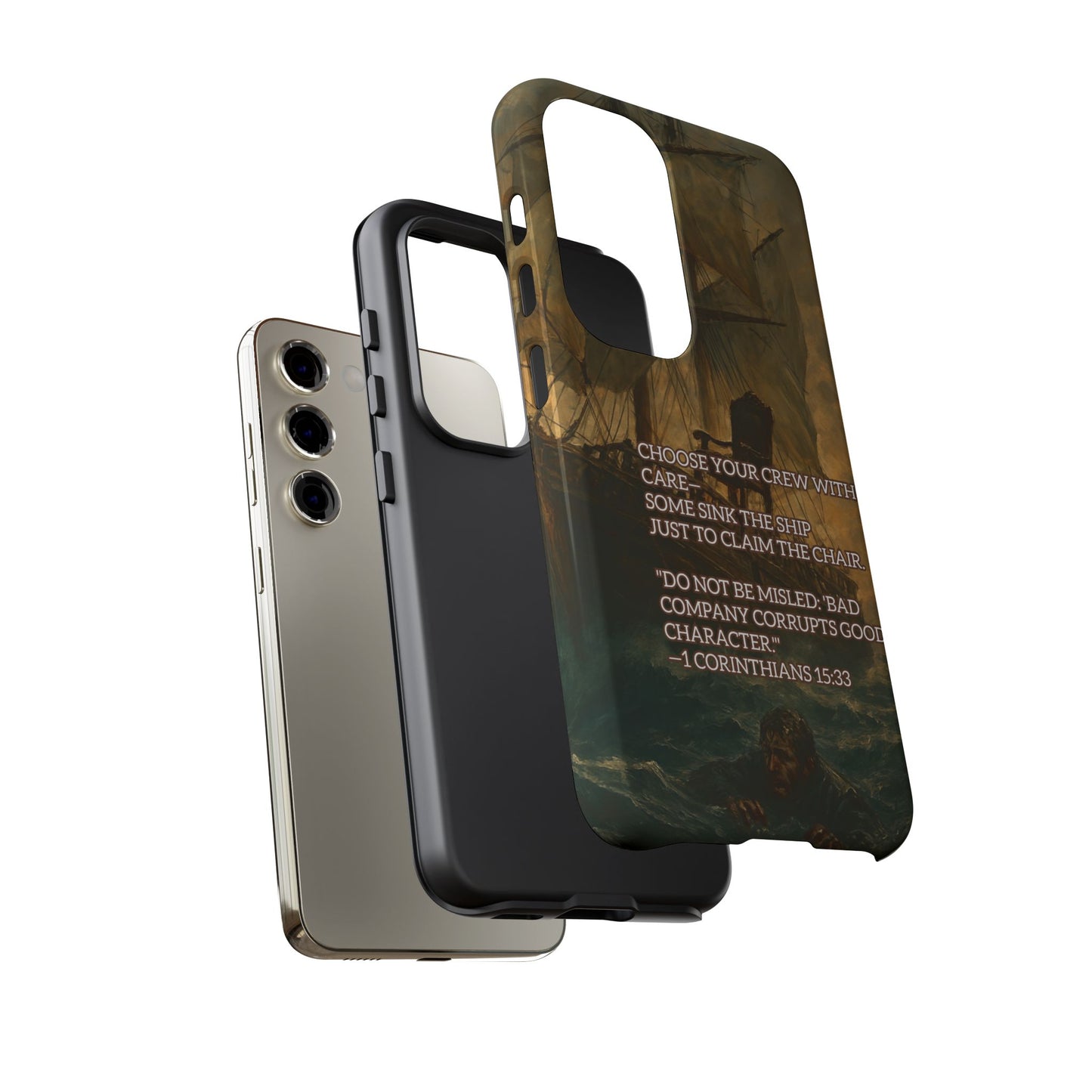 SAMSUNG Cases - Christian Choose Your Crew with Care Design