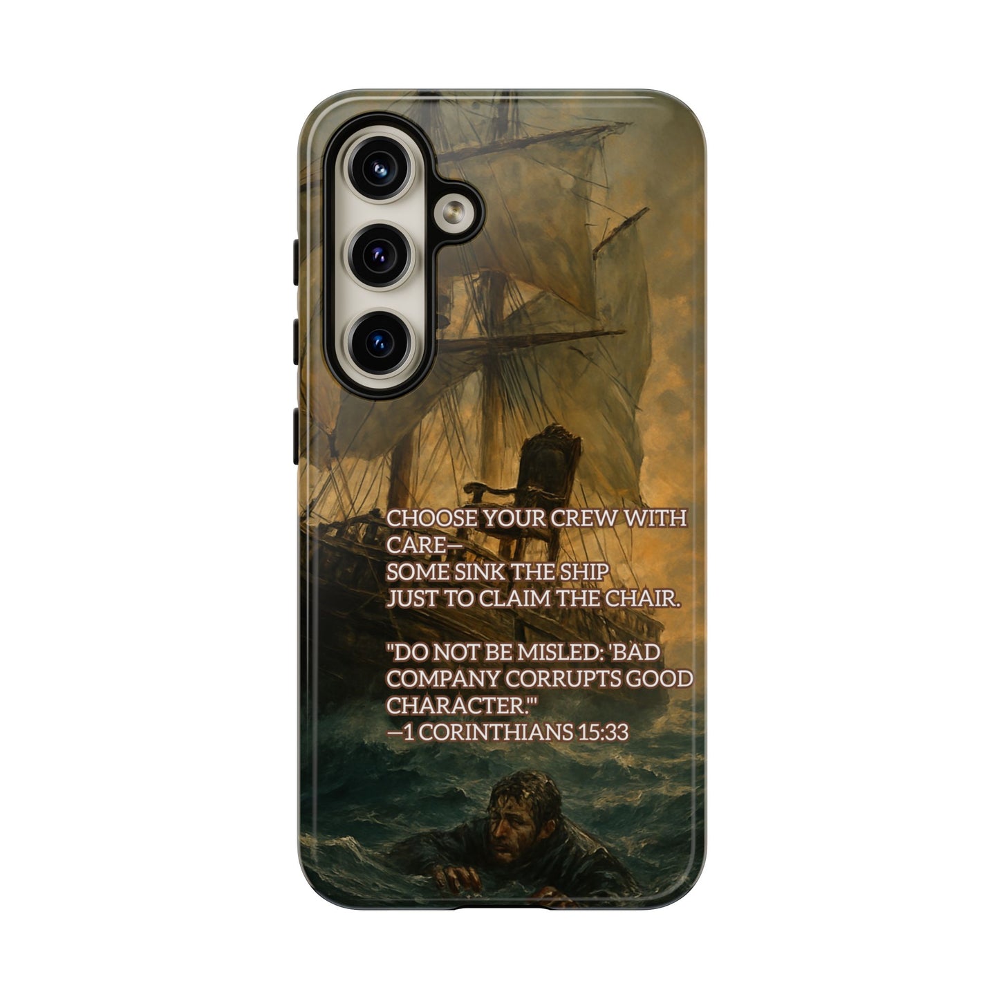 SAMSUNG Cases - Christian Choose Your Crew with Care Design