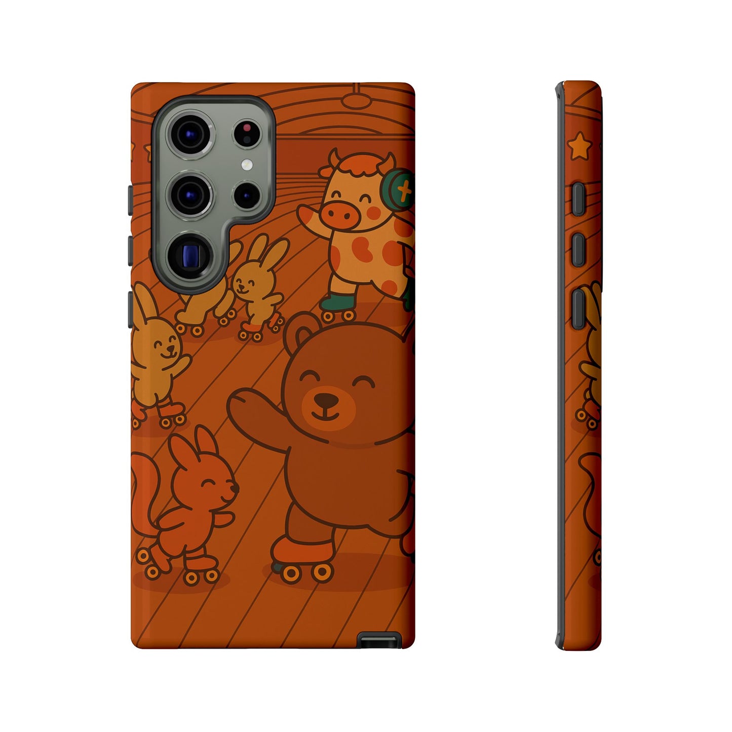 Samsung Case - Strawberry Cow at skating rink