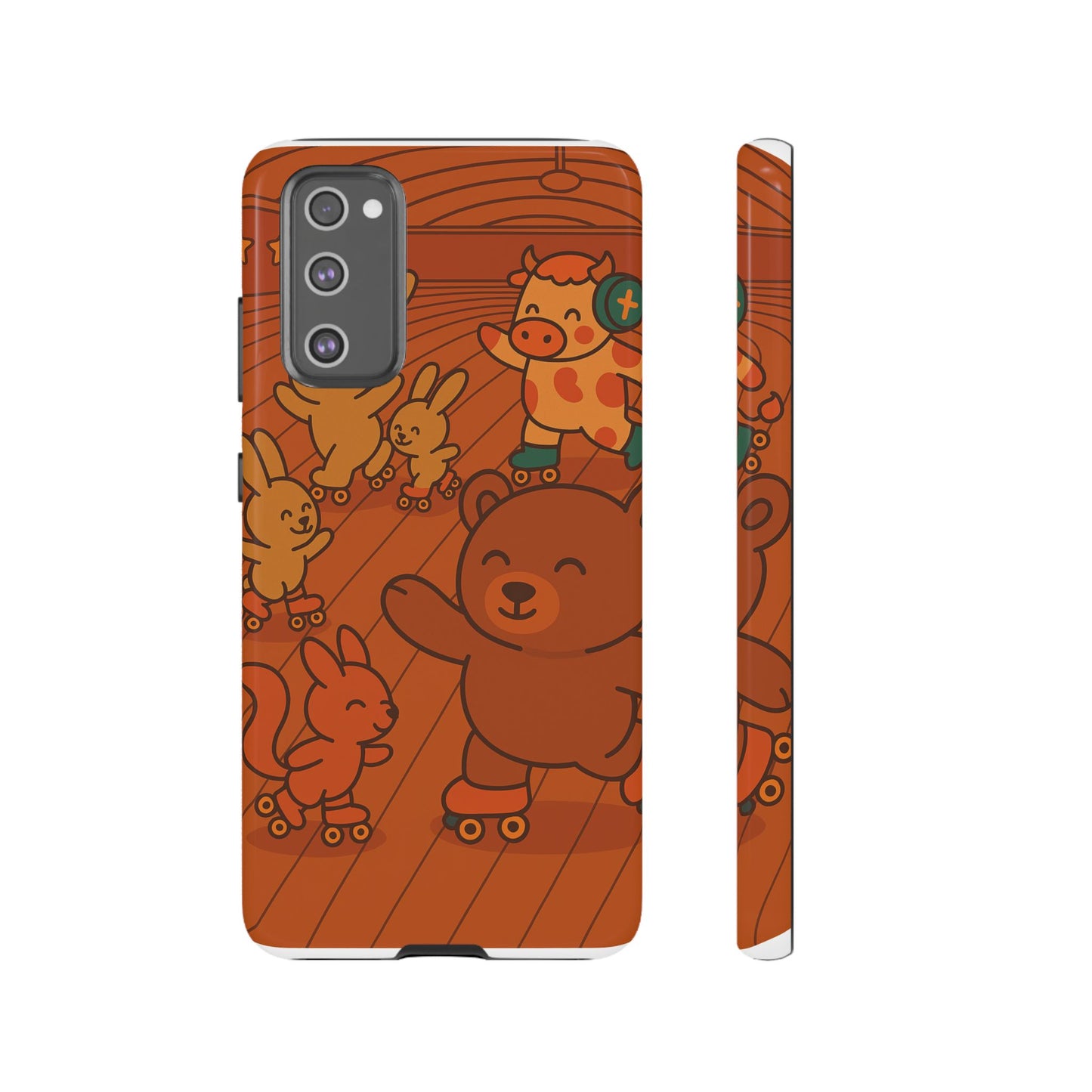 Samsung Case - Strawberry Cow at skating rink