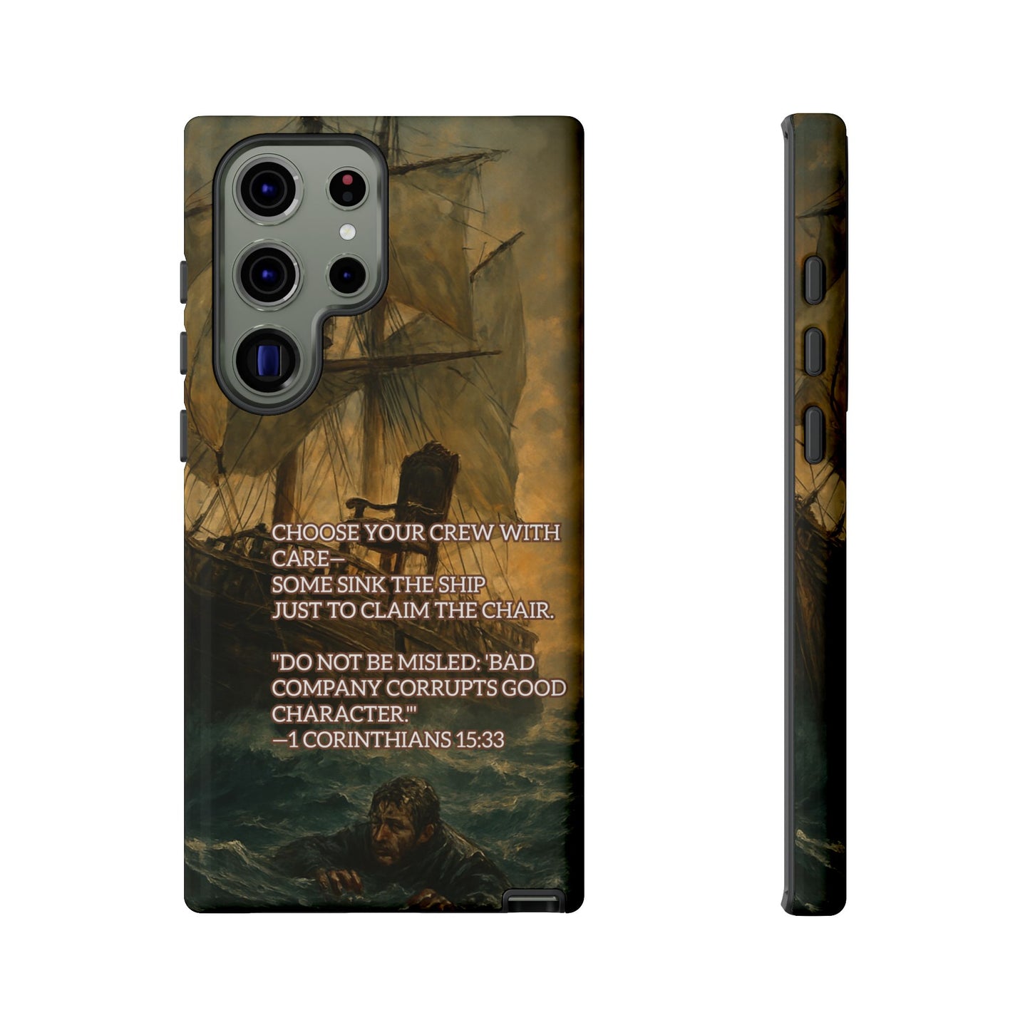 SAMSUNG Cases - Christian Choose Your Crew with Care Design