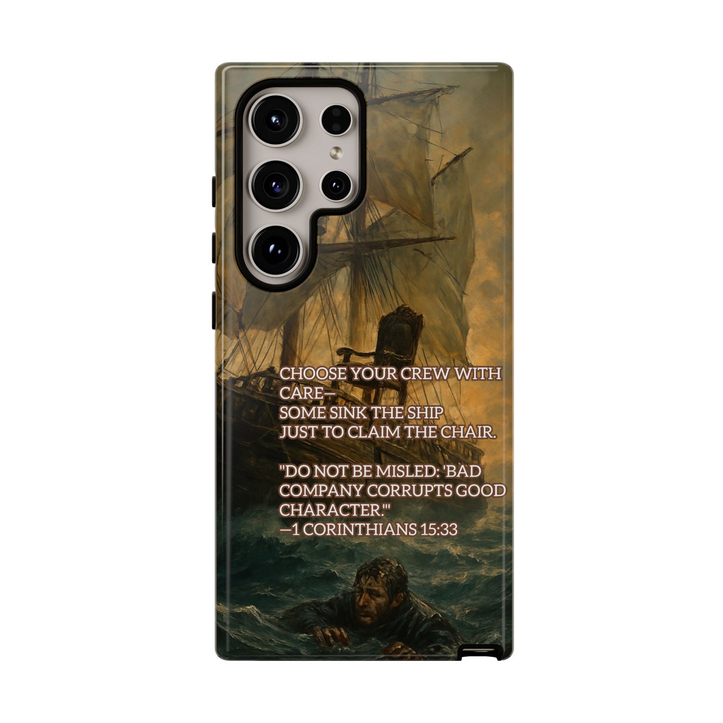 SAMSUNG Cases - Christian Choose Your Crew with Care Design