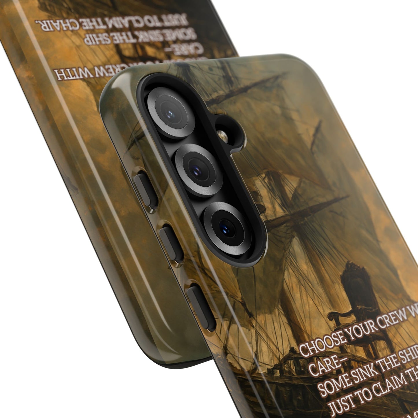 SAMSUNG Cases - Christian Choose Your Crew with Care Design