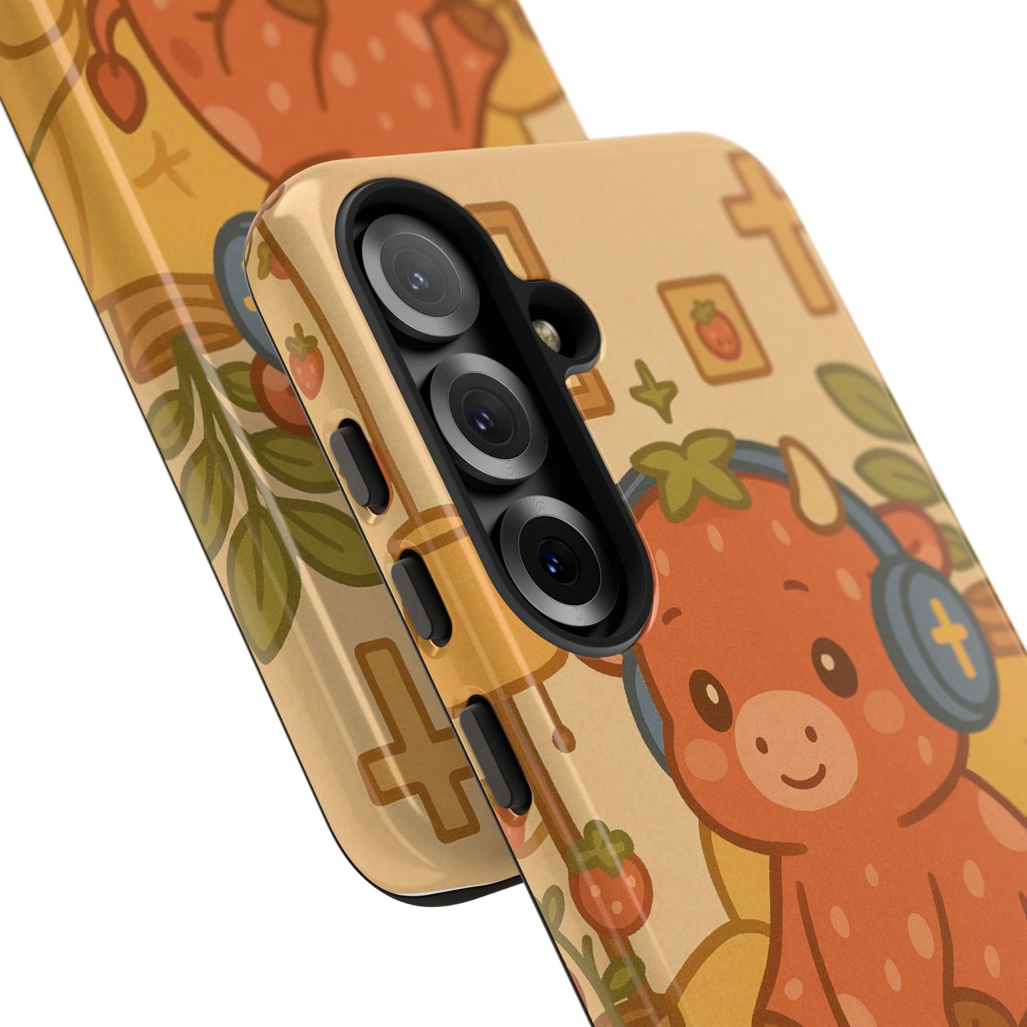 Samsung Case - Cute Strawberry CowDesign