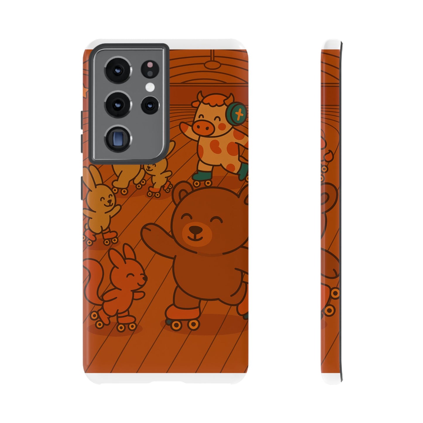 Samsung Case - Strawberry Cow at skating rink