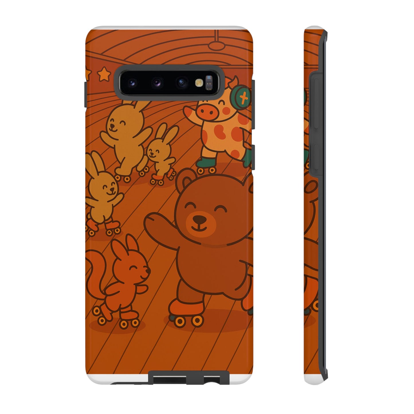 Samsung Case - Strawberry Cow at skating rink