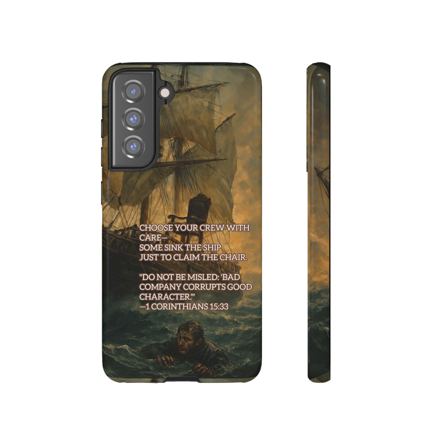 SAMSUNG Cases - Christian Choose Your Crew with Care Design