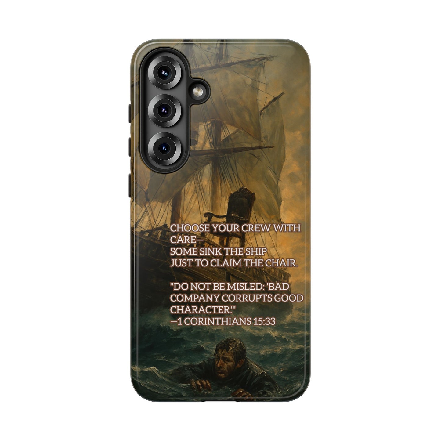 SAMSUNG Cases - Christian Choose Your Crew with Care Design