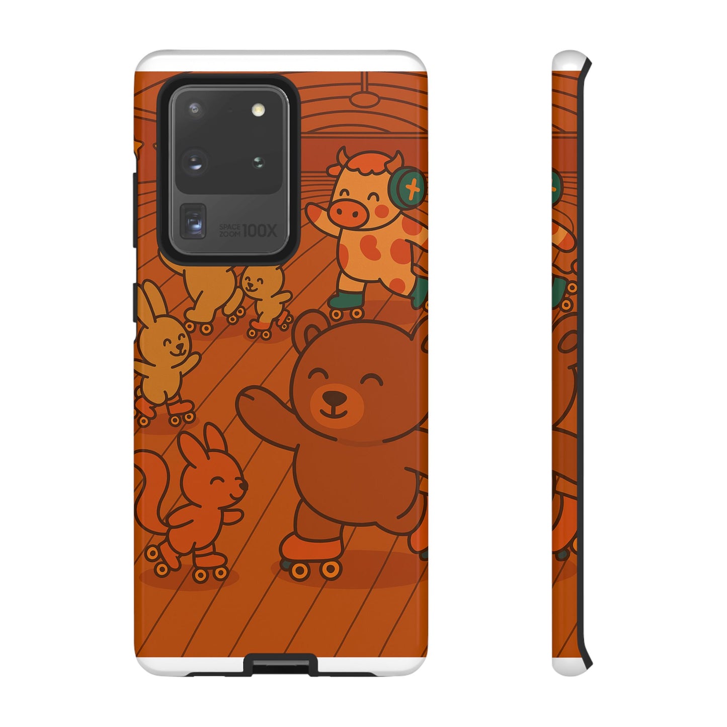 Samsung Case - Strawberry Cow at skating rink