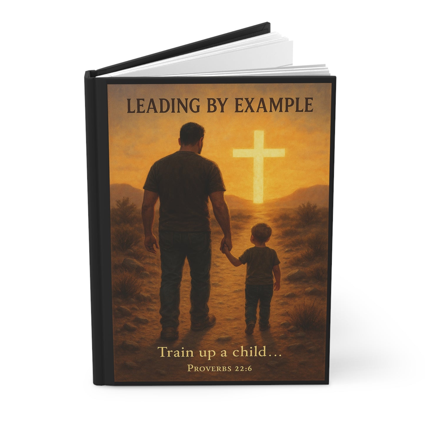 Christian Hardcover Journal - Leading by Example