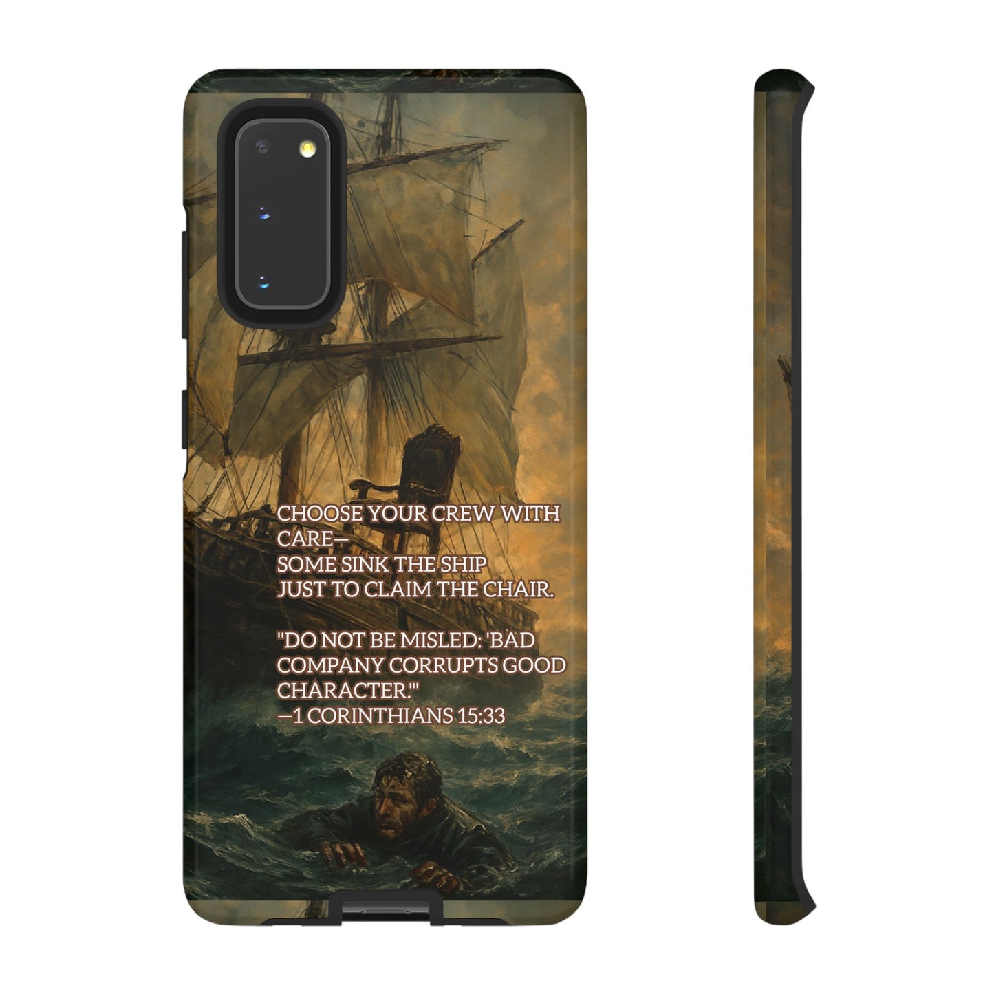 SAMSUNG Cases - Christian Choose Your Crew with Care Design