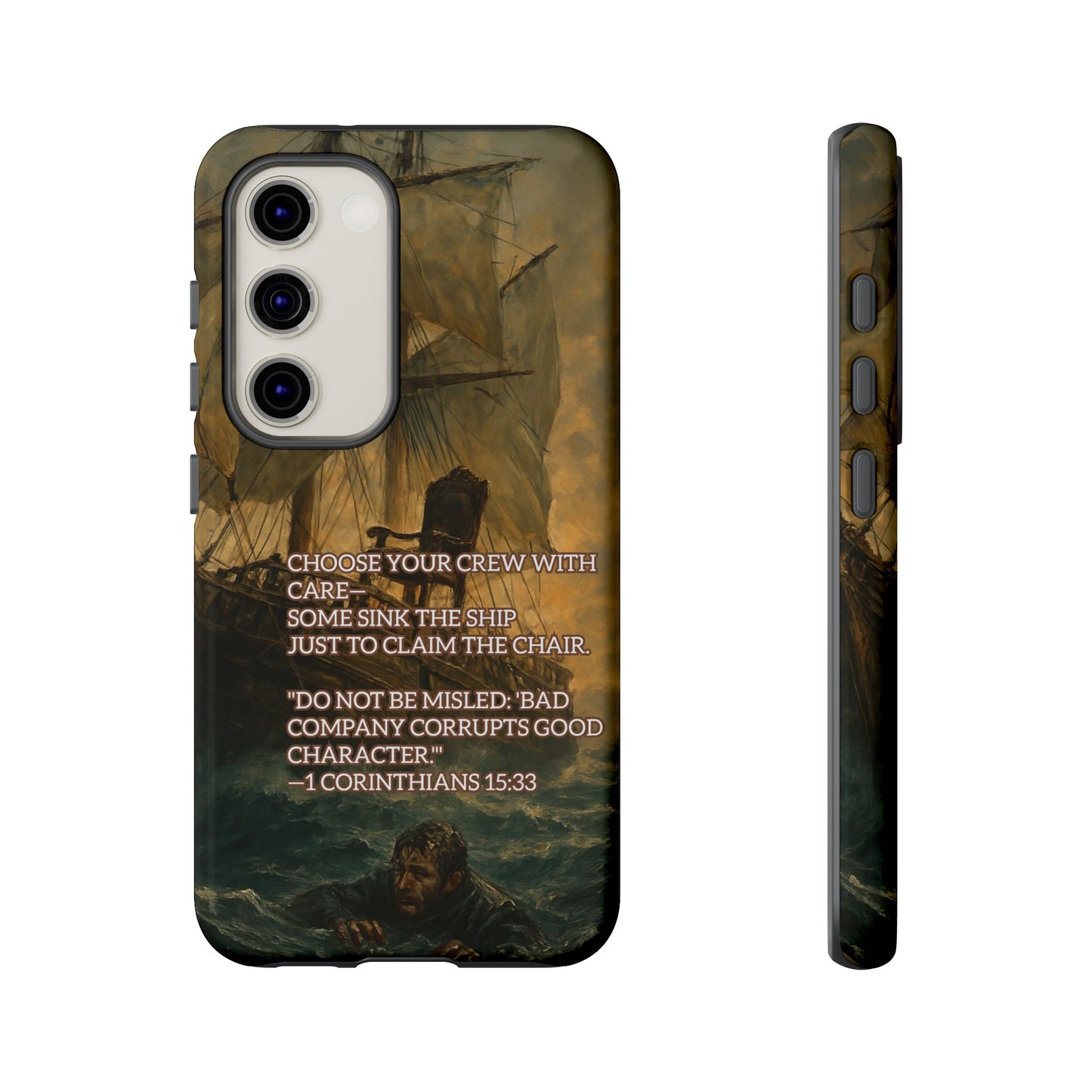 SAMSUNG Cases - Christian Choose Your Crew with Care Design