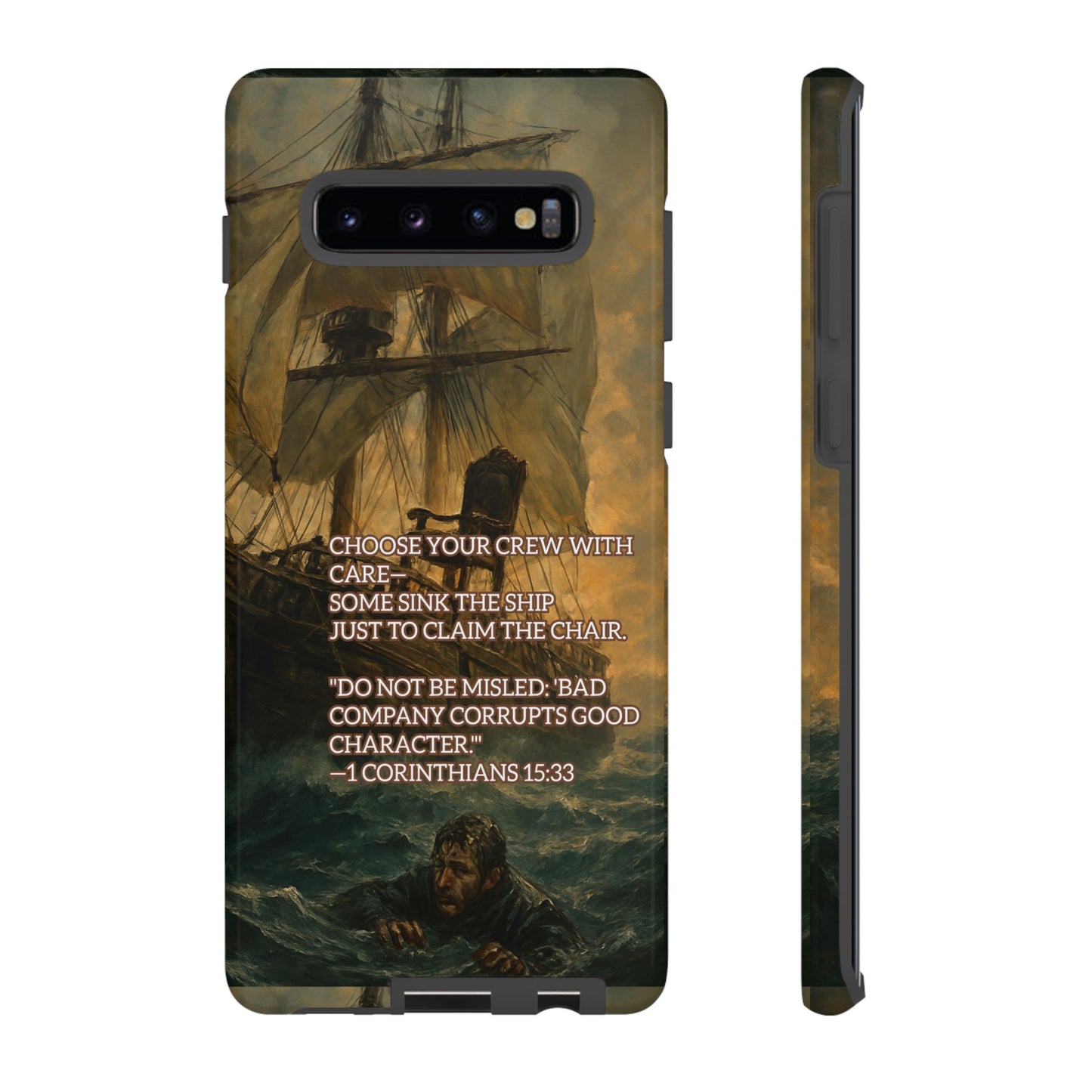 SAMSUNG Cases - Christian Choose Your Crew with Care Design