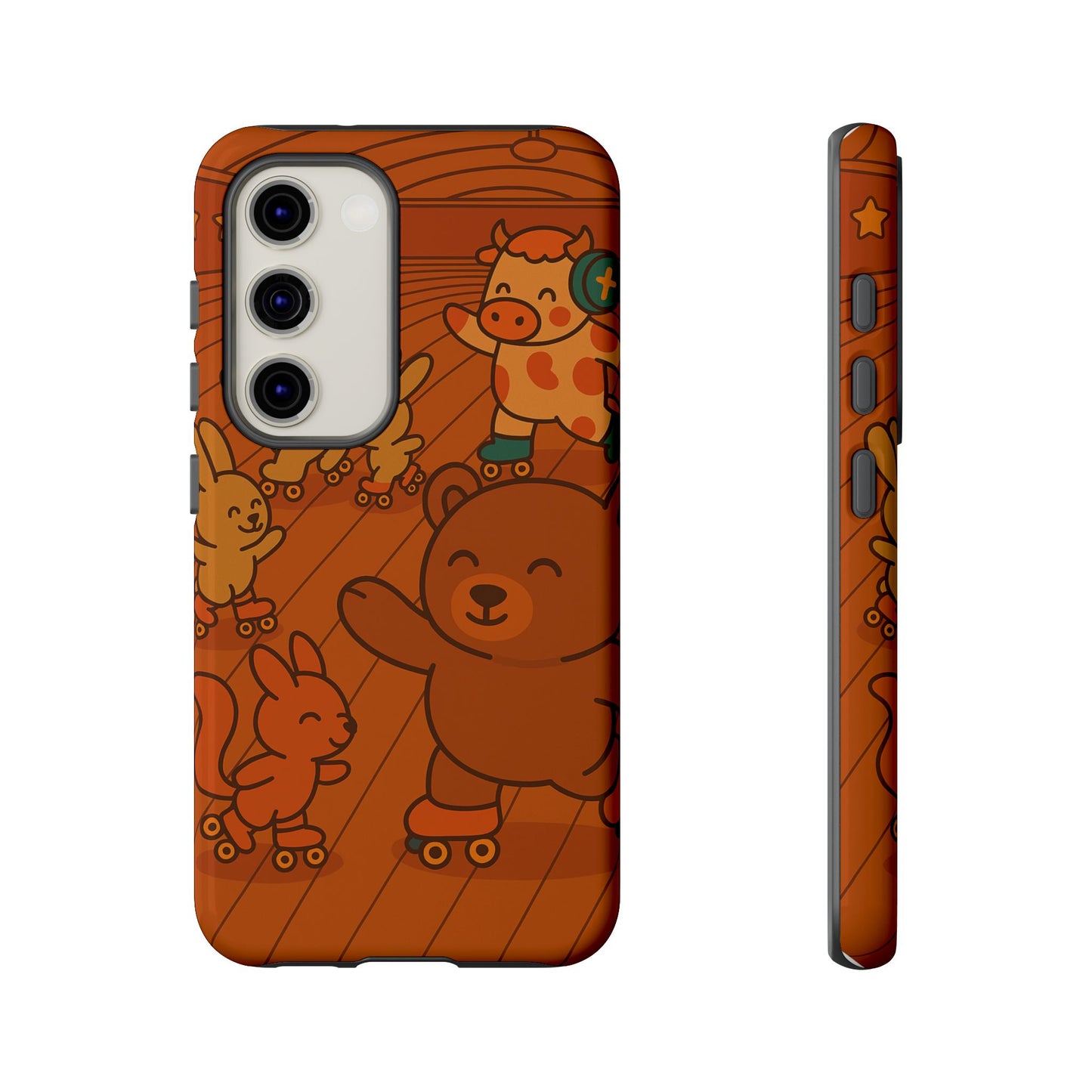 Samsung Case - Strawberry Cow at skating rink