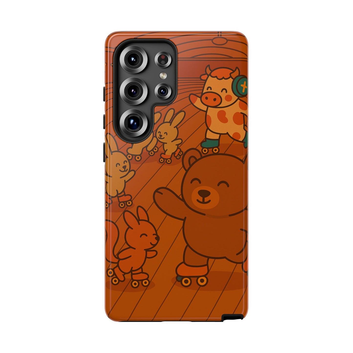 Samsung Case - Strawberry Cow at skating rink