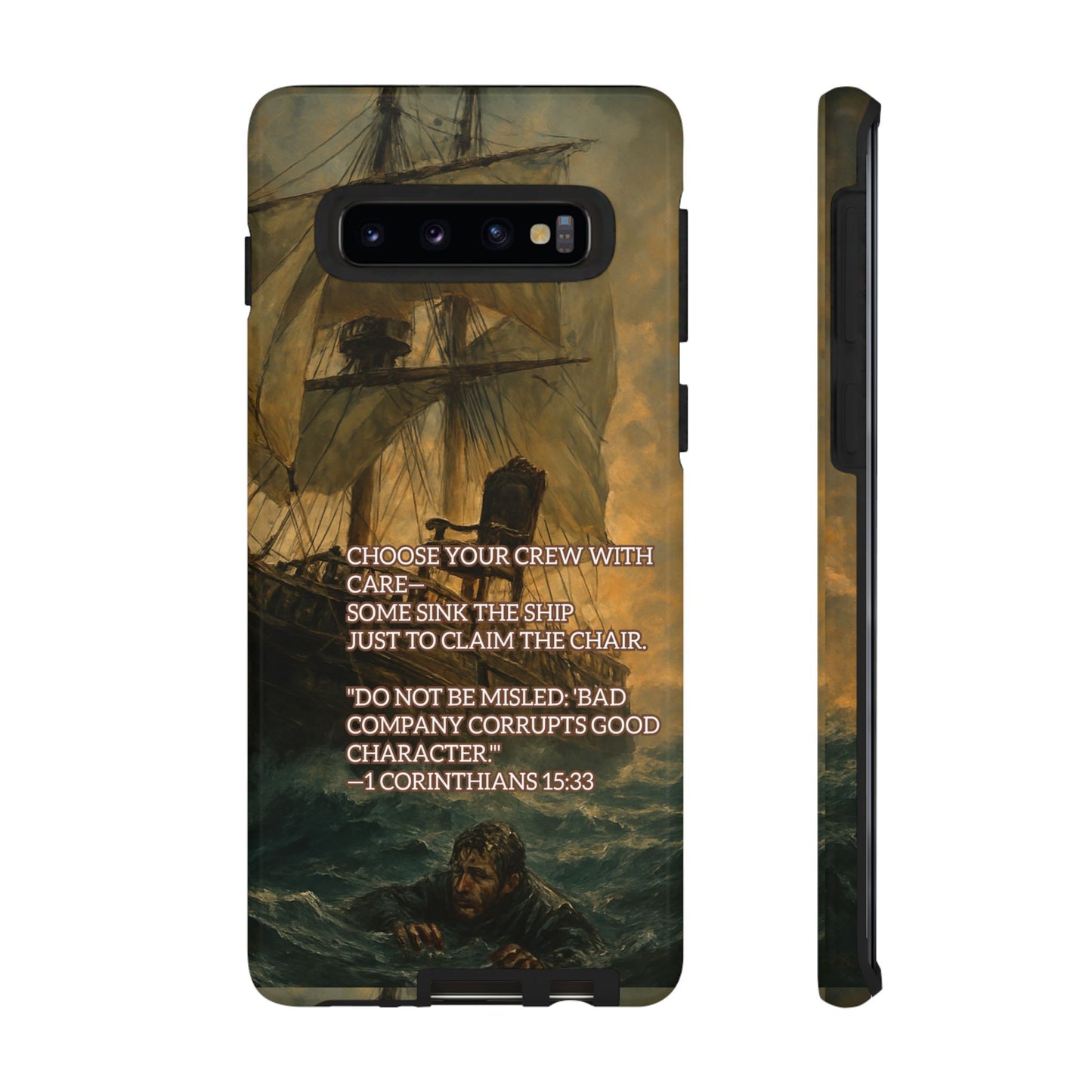 SAMSUNG Cases - Christian Choose Your Crew with Care Design