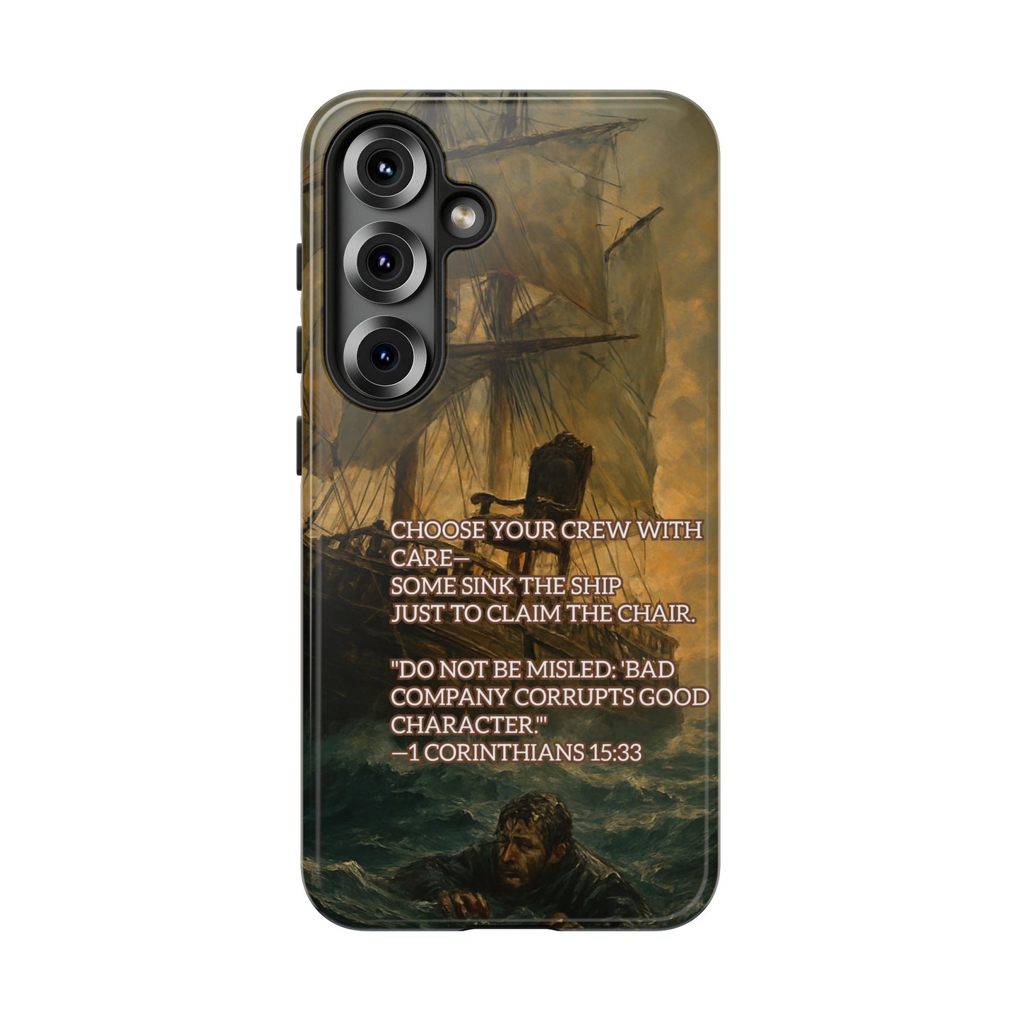 SAMSUNG Cases - Christian Choose Your Crew with Care Design