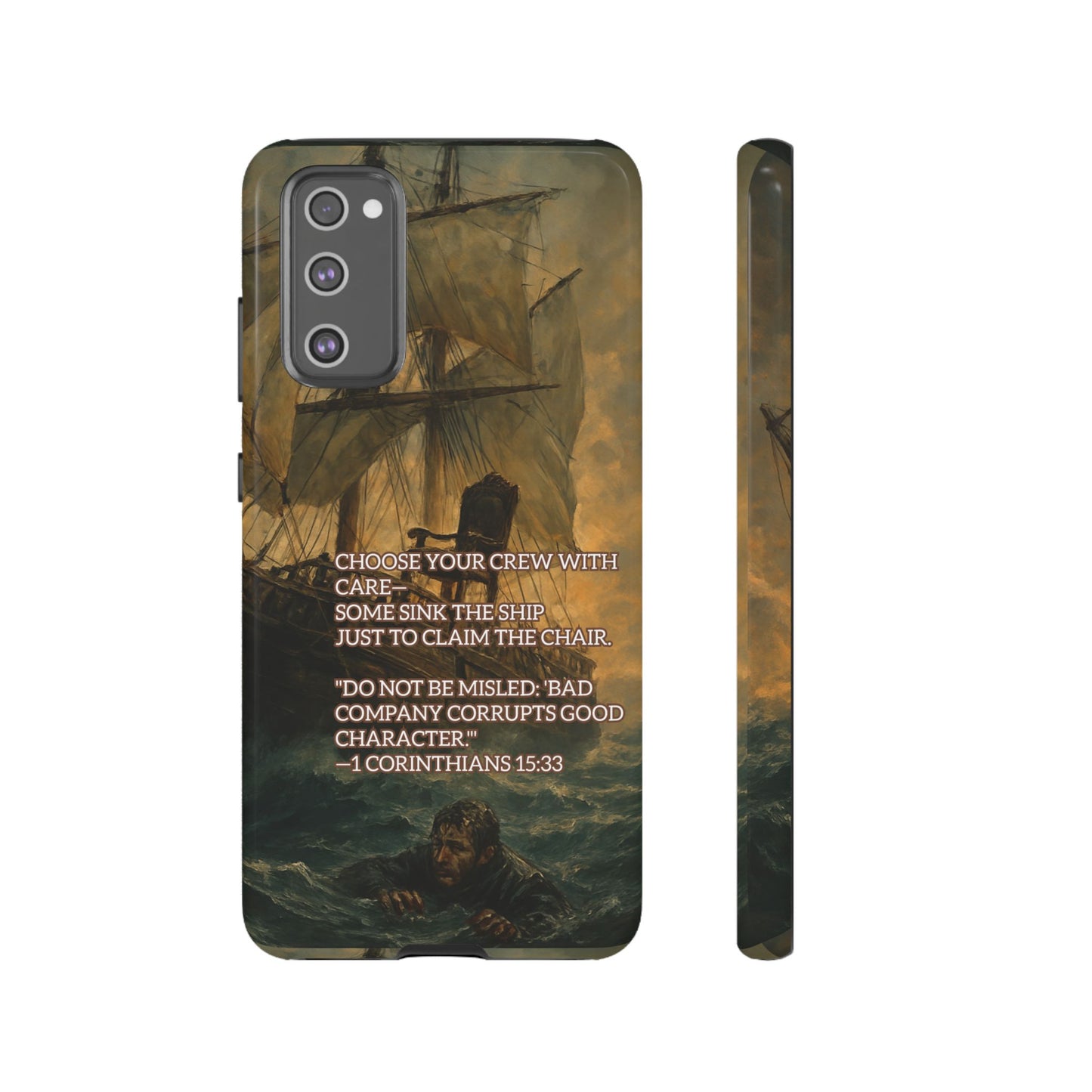 SAMSUNG Cases - Christian Choose Your Crew with Care Design