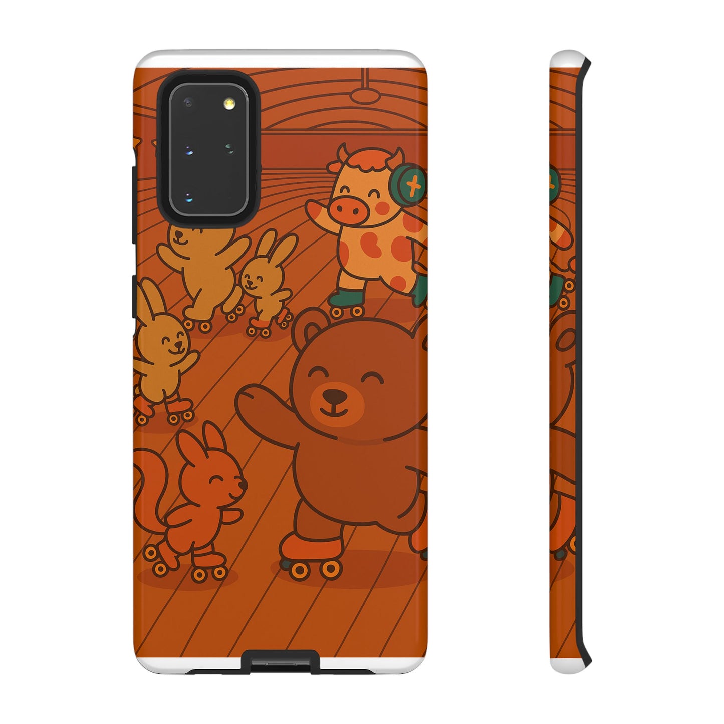 Samsung Case - Strawberry Cow at skating rink