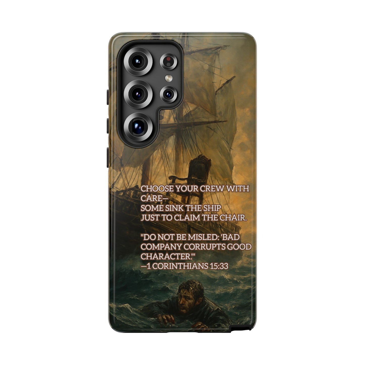 SAMSUNG Cases - Christian Choose Your Crew with Care Design