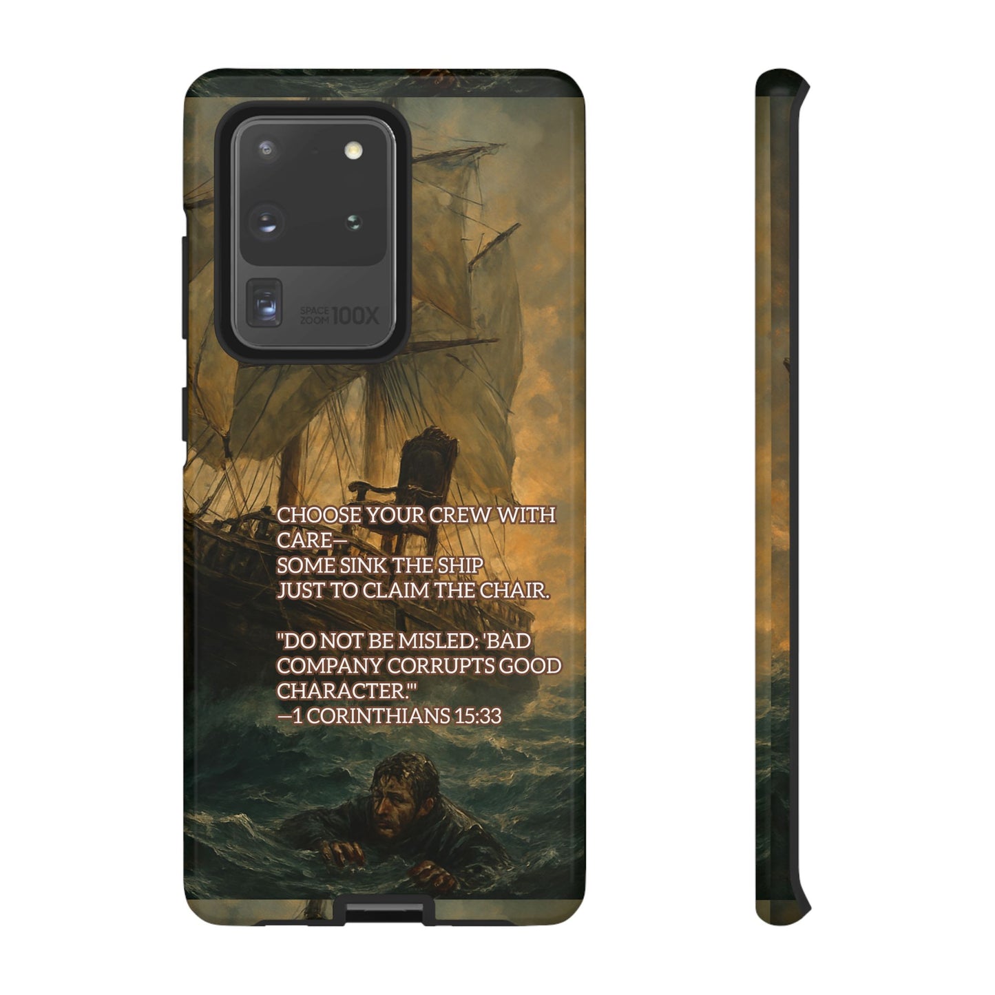 SAMSUNG Cases - Christian Choose Your Crew with Care Design