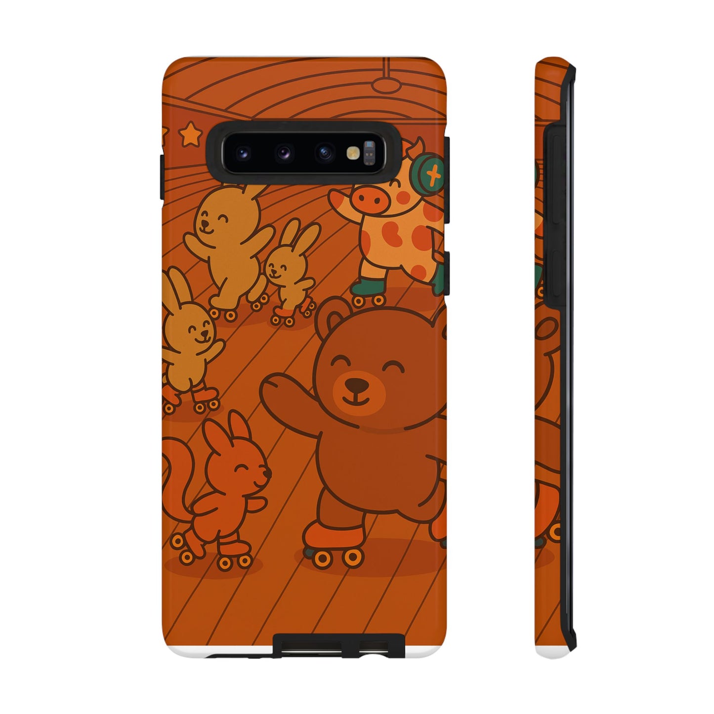 Samsung Case - Strawberry Cow at skating rink