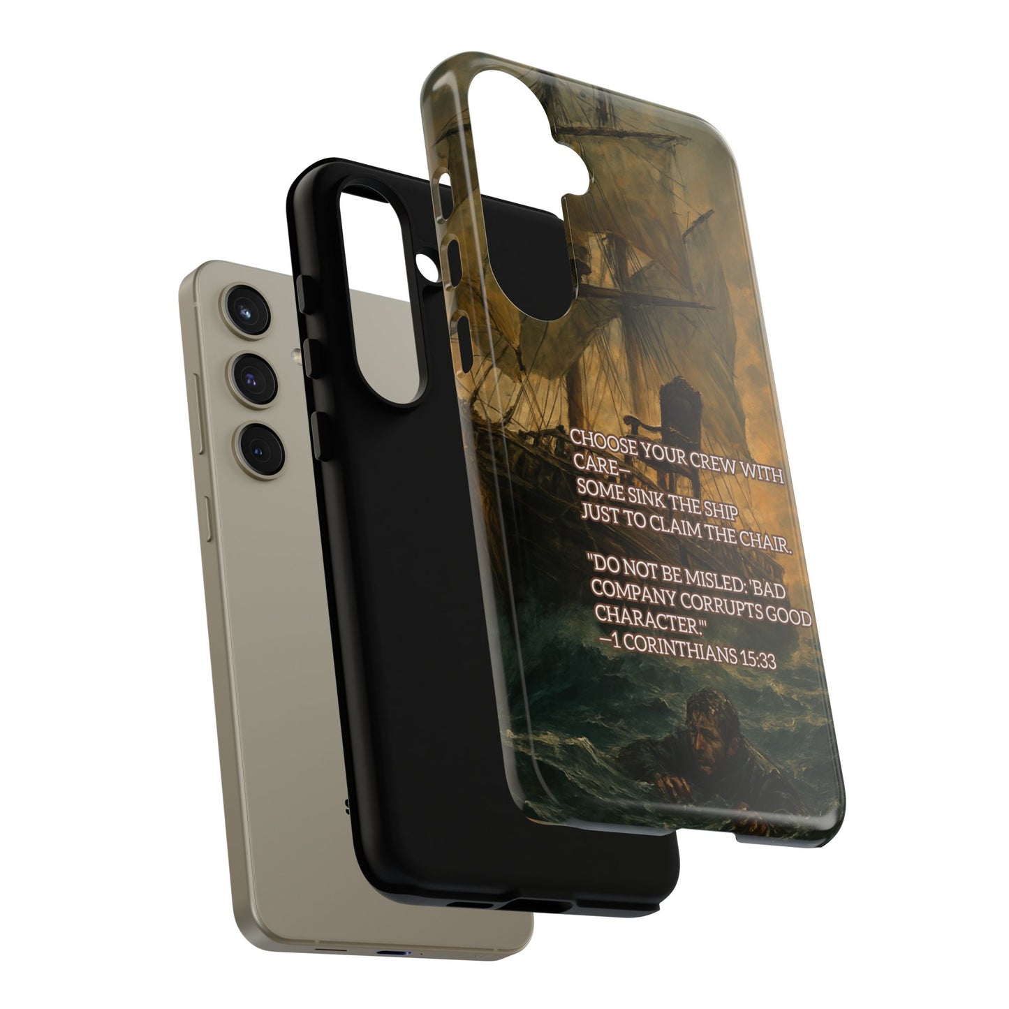 SAMSUNG Cases - Christian Choose Your Crew with Care Design