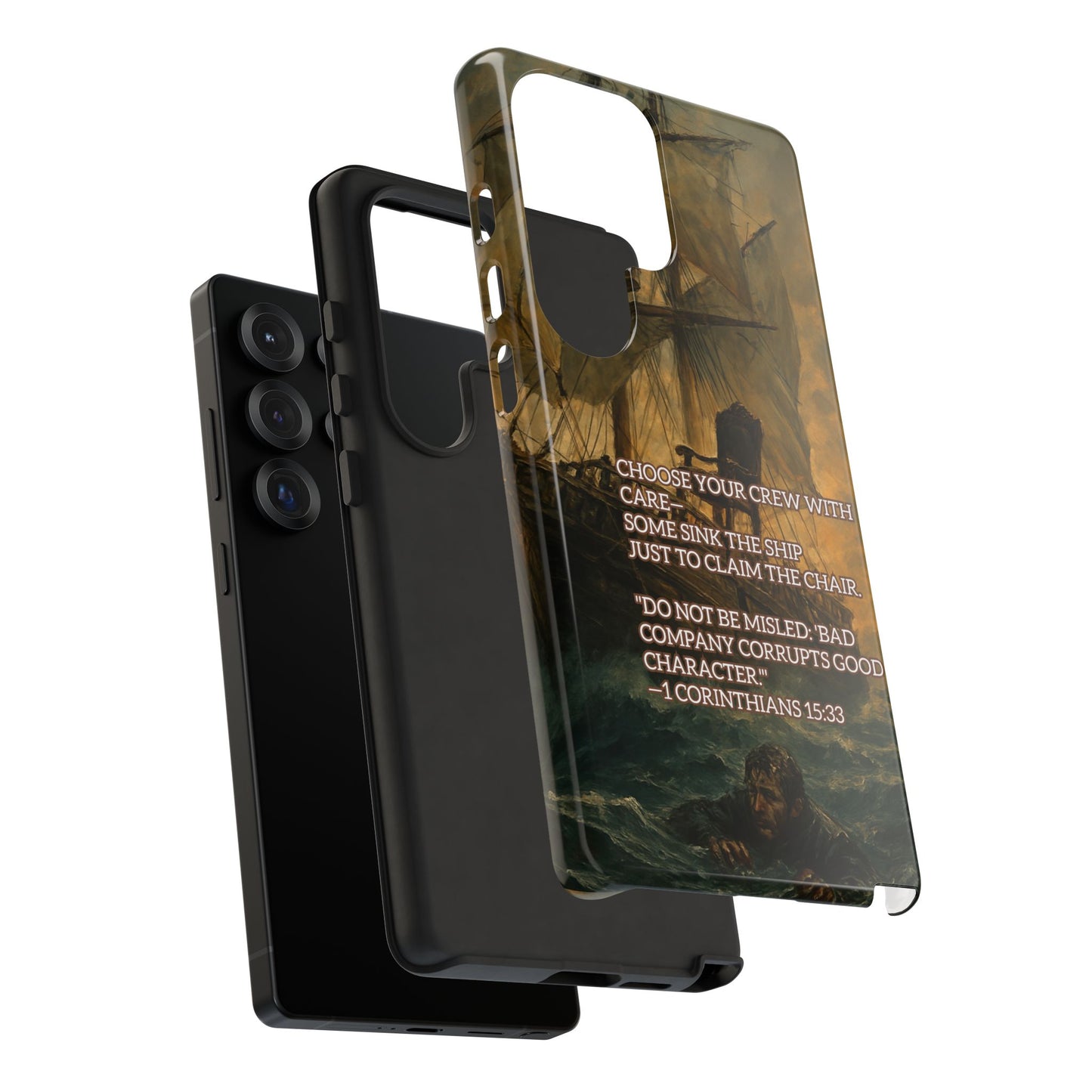 SAMSUNG Cases - Christian Choose Your Crew with Care Design