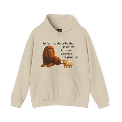 Christian Lion and Lamb Hoodie