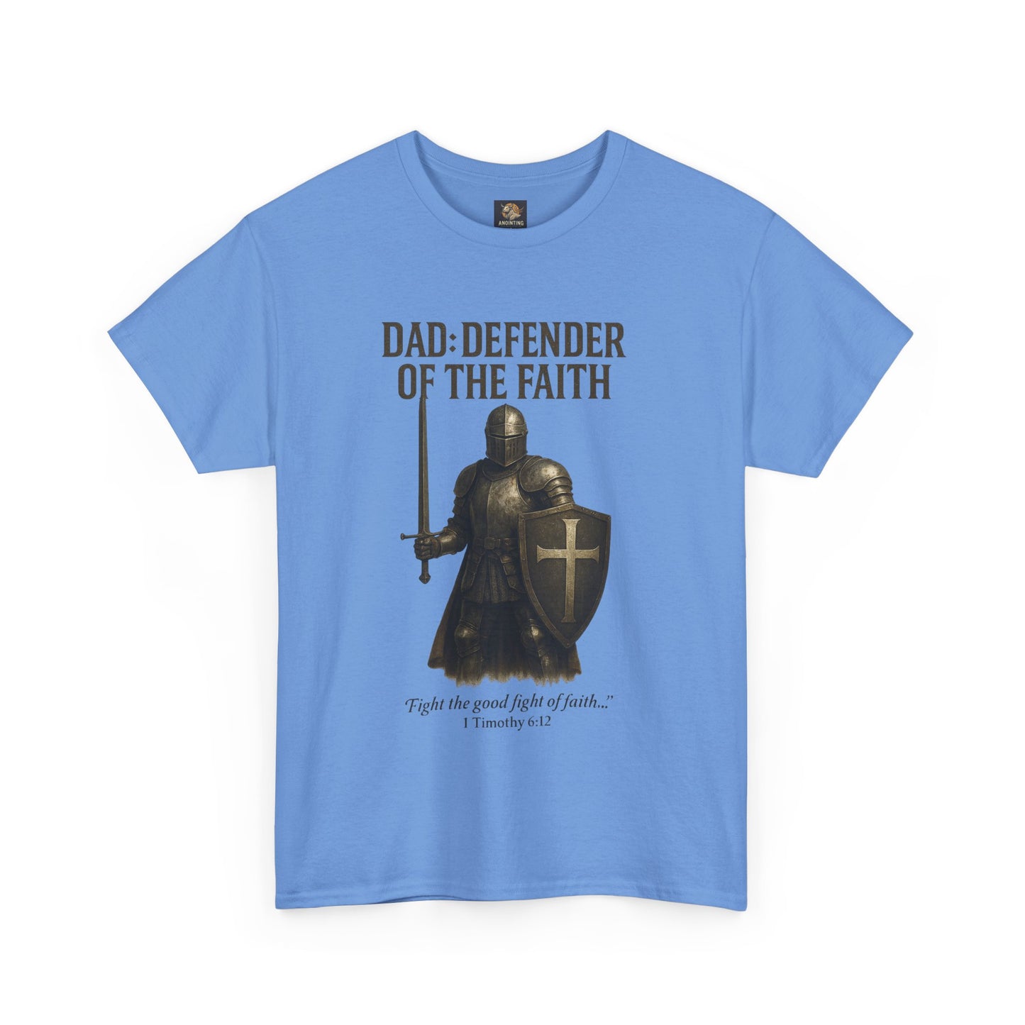 Christian Tee - Dad: Defender of the Faith, Unisex