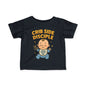 “Crib Side Disciple” Infant Tee – Jesus Loves Me Bible Baby tee