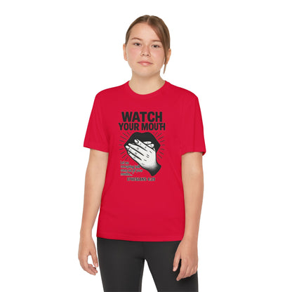 T-Shirt - Christian 'Watch Your Mouth' Ephesians 4:29 Design