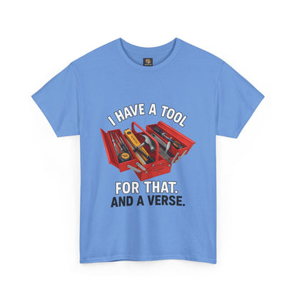 Christian Toolbox Unisex Tee - 'I Have a Tool for That And a Verse'