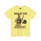 "Man of God – Grill Sergeant" BBQ Ministry Tee