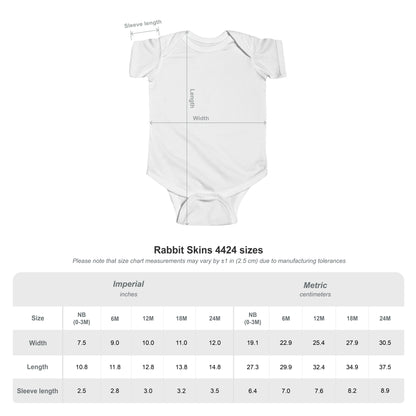 “Tiny but Mighty” Infant Onesie – Joshua 1:9 Lion Cub Faith Bodysuit