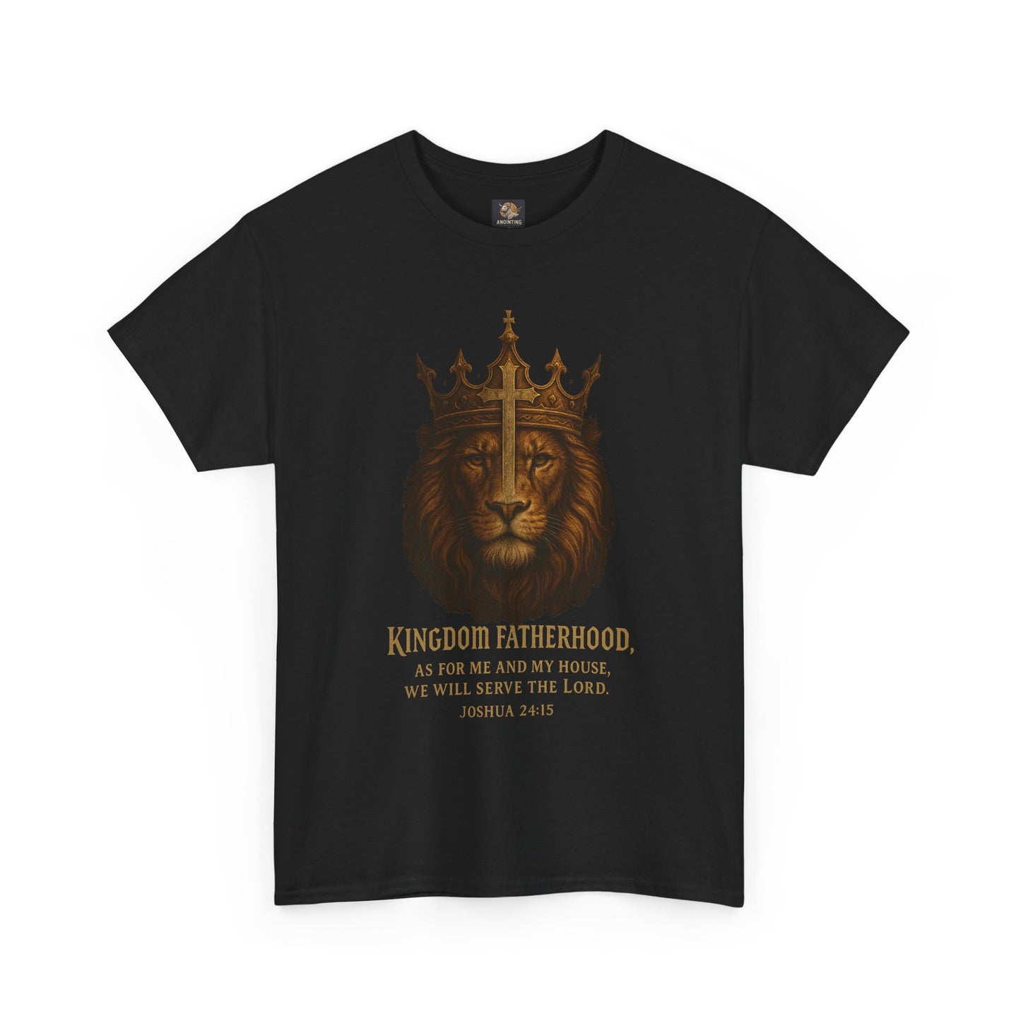 "Kingdom Fatherhood" Lion & Crown Scripture Tee