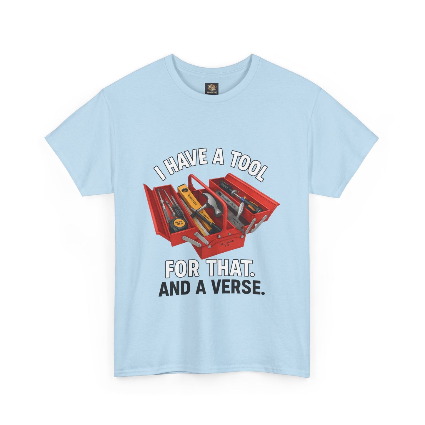 Christian Toolbox Unisex Tee - 'I Have a Tool for That And a Verse'