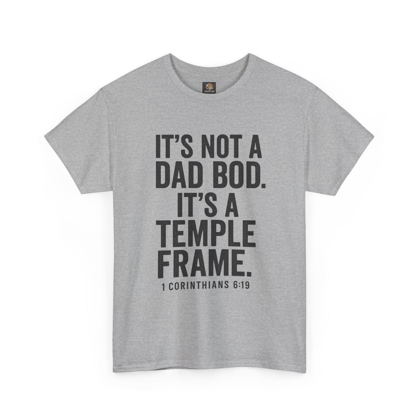 "Temple Frame" Dad Bod Christian Tee