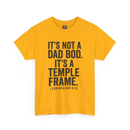 "Temple Frame" Dad Bod Christian Tee
