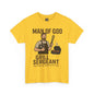 "Man of God – Grill Sergeant" BBQ Ministry Tee