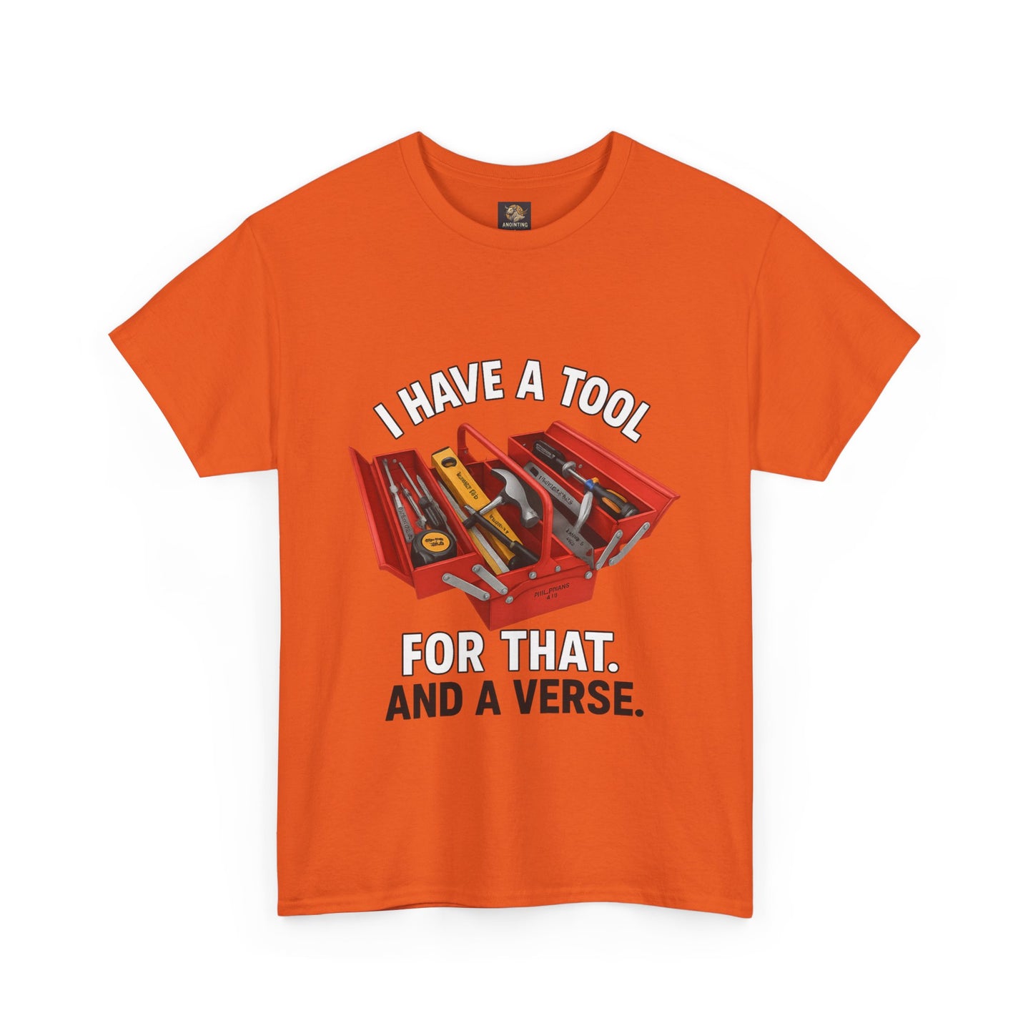 Christian Toolbox Unisex Tee - 'I Have a Tool for That And a Verse'