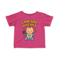 “Crib Side Disciple” Infant Tee – Jesus Loves Me Bible Baby tee