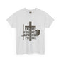 Christian Tee with 'Tap me if you need a prayer' design