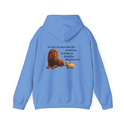 Christian Lion and Lamb Hoodie