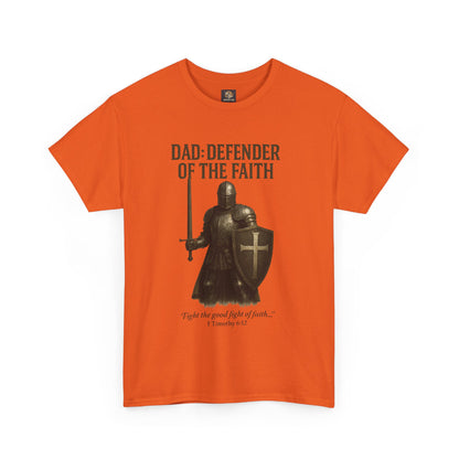 Christian Tee - Dad: Defender of the Faith, Unisex