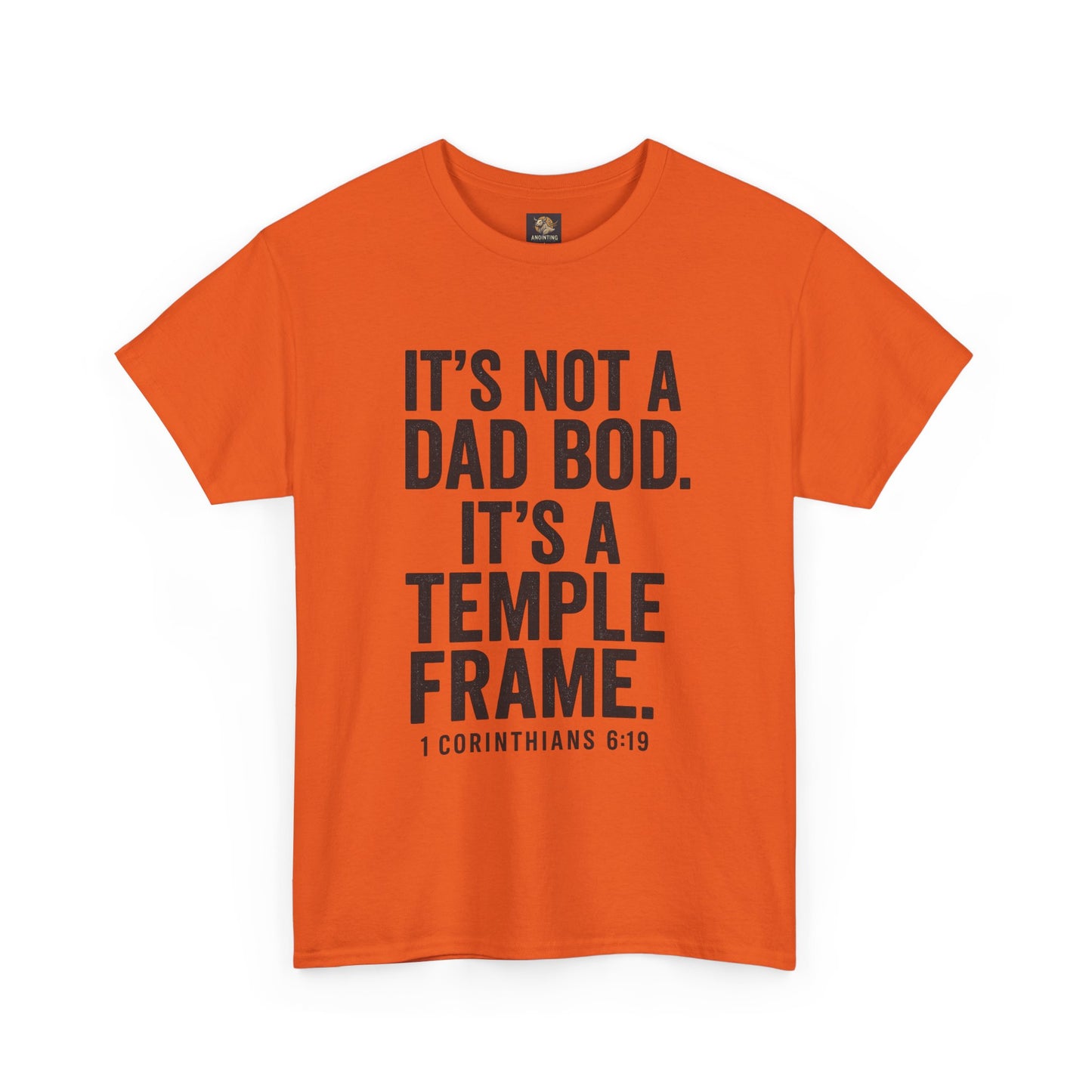 "Temple Frame" Dad Bod Christian Tee