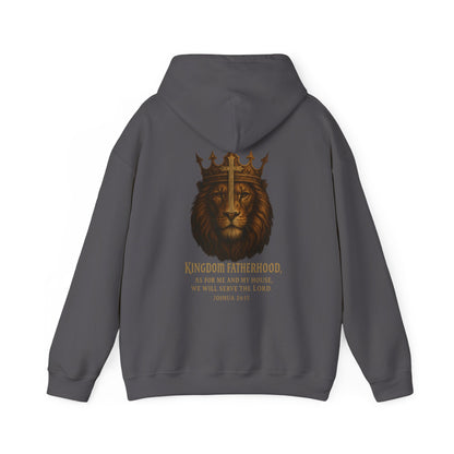 "Kingdom Fatherhood" Crowned Lion Hoodie