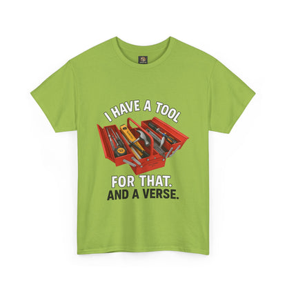 Christian Toolbox Unisex Tee - 'I Have a Tool for That And a Verse'